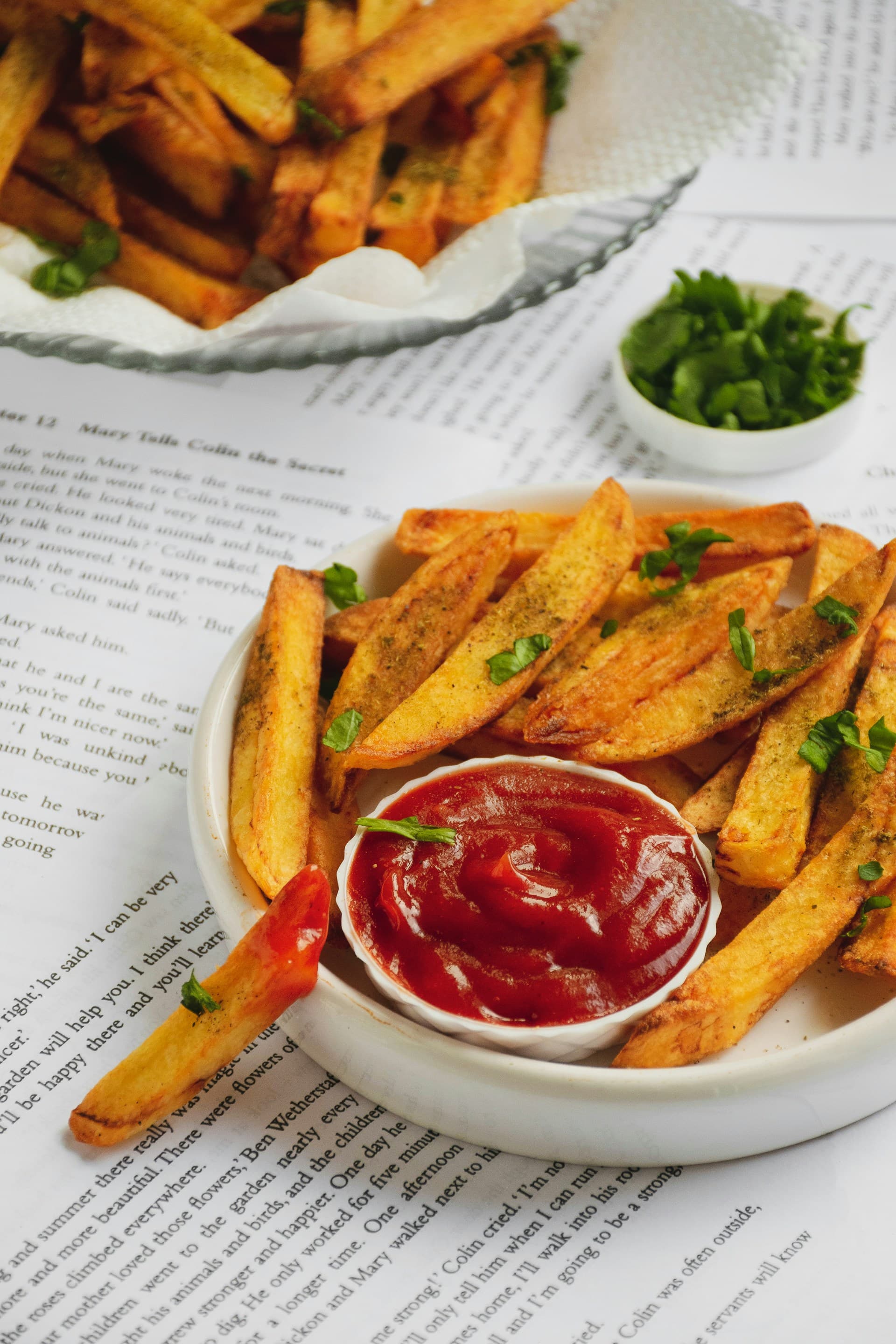 Garlic Parmesan Fries