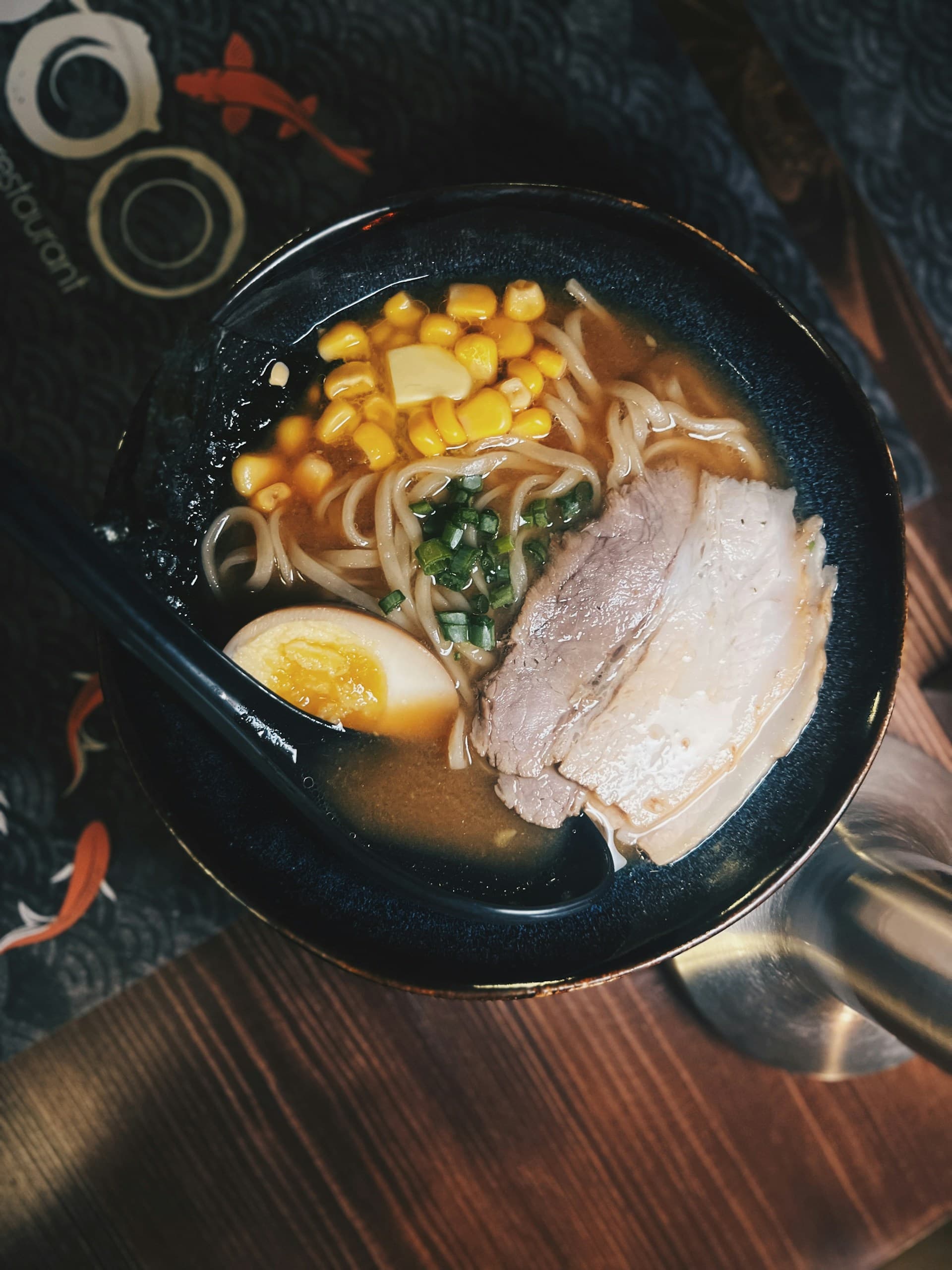 Corn and Chicken Ramen